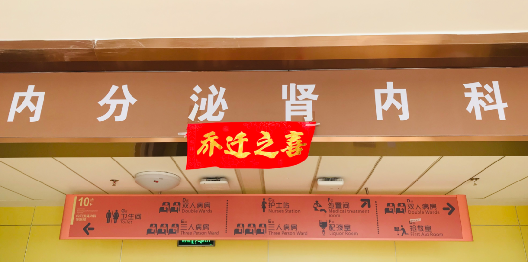 內(nèi)分泌腎內(nèi)科搬遷至醫(yī)院新大樓十層，全新的環(huán)境不一樣的就醫(yī)體驗(yàn)！